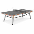 Mesa de ping-pong de MDF para interior 274 cm x 152.5 cm x 76 cm negro
